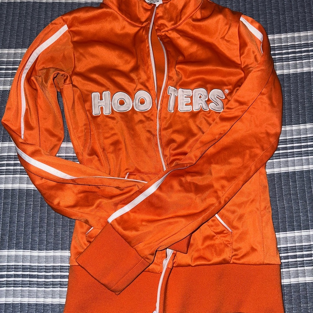 Hooters Orange Jacket
